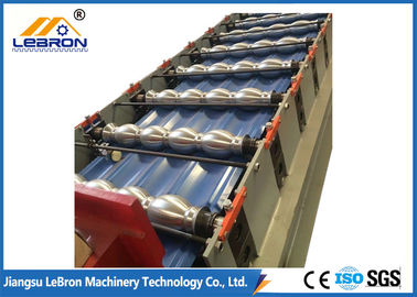 2018 new type color steel glazed tile roll forming machine PLC control automatic made in china