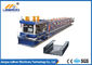 Blue Color C Z Purlin Roll Forming Machine No.45 Steel Coated With Chromed Treatment
