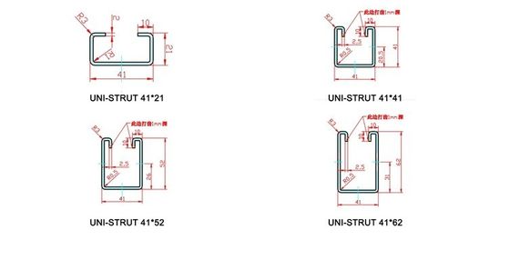 15m/Min GCr15 Pop Channel Making Machine 50mm Quenched Shaft