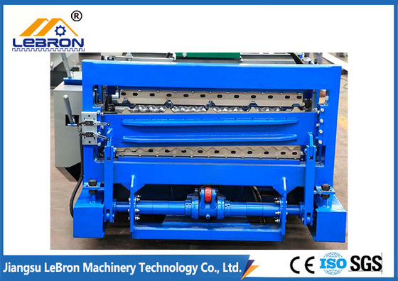 13 Rows Double Layer Roll Forming Machine IBR Corrugated Sheet PLC Control