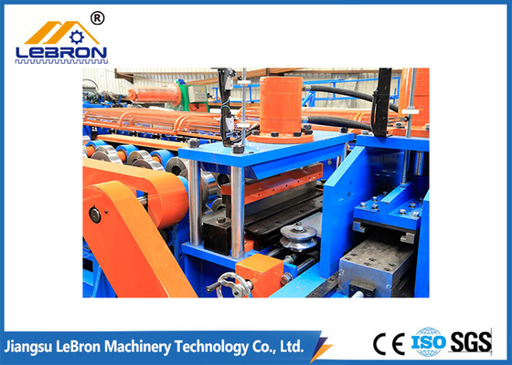 Heavy Duty C Purlin Roll Forming Machine 380V Pre Punching
