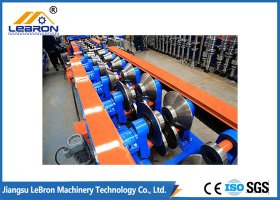 Heavy Duty C Purlin Roll Forming Machine 380V Pre Punching