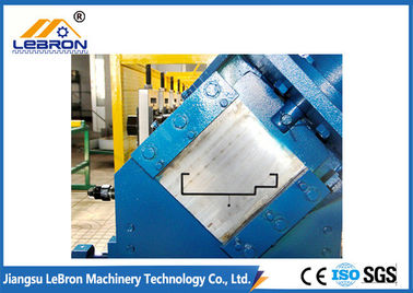 Hidrolik Kesim Kapı Kasası Rulo Şekillendirme Makinesi, Çelik Kapı Kasası Makinaları 8-12m / dak
